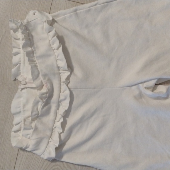 RUFFLE TOP High-Rise Stretch Flare Leg Pants with Back Zip by FASHION NOVA!! - Picture 2 of 8